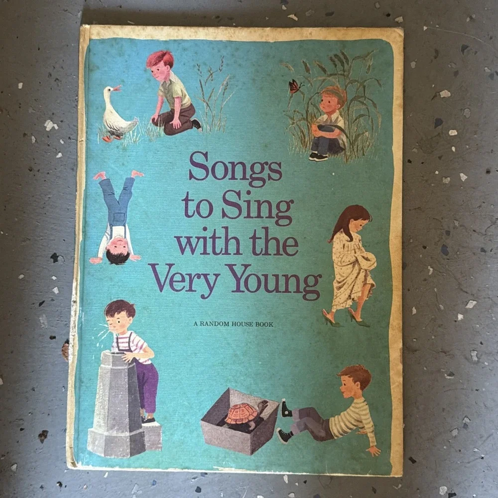 Songs to Sing with the Very Young, Marjorie Torrey, 1966 vintage hardcover